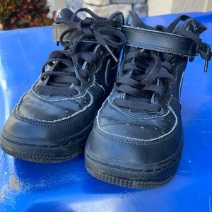 Nike Air Force one skate shoes. Black. $45 OBO